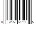 Barcode Image for UPC code 022859567015