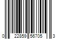 Barcode Image for UPC code 022859567053