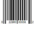 Barcode Image for UPC code 022860000082