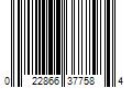 Barcode Image for UPC code 022866377584