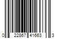 Barcode Image for UPC code 022867416633