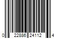 Barcode Image for UPC code 022886241124