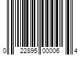 Barcode Image for UPC code 022895000064