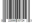 Barcode Image for UPC code 022899007243