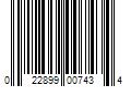 Barcode Image for UPC code 022899007434