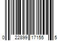 Barcode Image for UPC code 022899171555