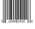 Barcode Image for UPC code 022899240206