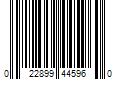 Barcode Image for UPC code 022899445960