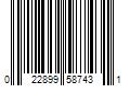 Barcode Image for UPC code 022899587431