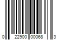 Barcode Image for UPC code 022900000683