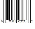 Barcode Image for UPC code 022911479782