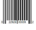 Barcode Image for UPC code 022928000092