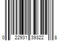 Barcode Image for UPC code 022931393228