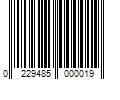 Barcode Image for UPC code 0229485000019