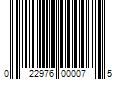 Barcode Image for UPC code 022976000075