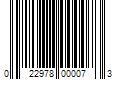 Barcode Image for UPC code 022978000073