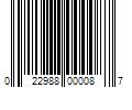 Barcode Image for UPC code 022988000087