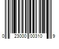 Barcode Image for UPC code 023000003109