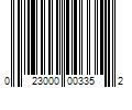 Barcode Image for UPC code 023000003352