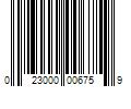 Barcode Image for UPC code 023000006759