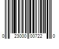 Barcode Image for UPC code 023000007220