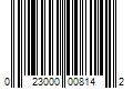 Barcode Image for UPC code 023000008142