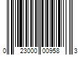 Barcode Image for UPC code 023000009583