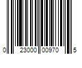 Barcode Image for UPC code 023000009705