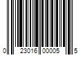 Barcode Image for UPC code 023016000055