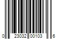 Barcode Image for UPC code 023032001036