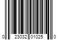 Barcode Image for UPC code 023032010250