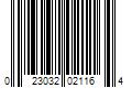 Barcode Image for UPC code 023032021164