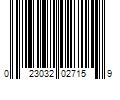 Barcode Image for UPC code 023032027159