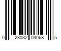 Barcode Image for UPC code 023032030685