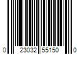 Barcode Image for UPC code 023032551500