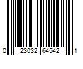 Barcode Image for UPC code 023032645421