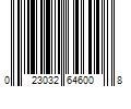 Barcode Image for UPC code 023032646008