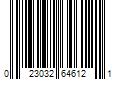 Barcode Image for UPC code 023032646121