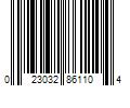 Barcode Image for UPC code 023032861104