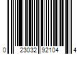 Barcode Image for UPC code 023032921044