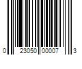 Barcode Image for UPC code 023050000073