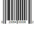 Barcode Image for UPC code 023054000062