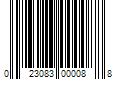 Barcode Image for UPC code 023083000088