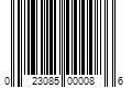 Barcode Image for UPC code 023085000086