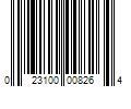 Barcode Image for UPC code 023100008264