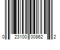 Barcode Image for UPC code 023100008622