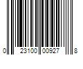 Barcode Image for UPC code 023100009278