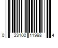 Barcode Image for UPC code 023100119984