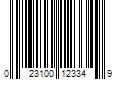 Barcode Image for UPC code 023100123349