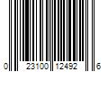 Barcode Image for UPC code 023100124926